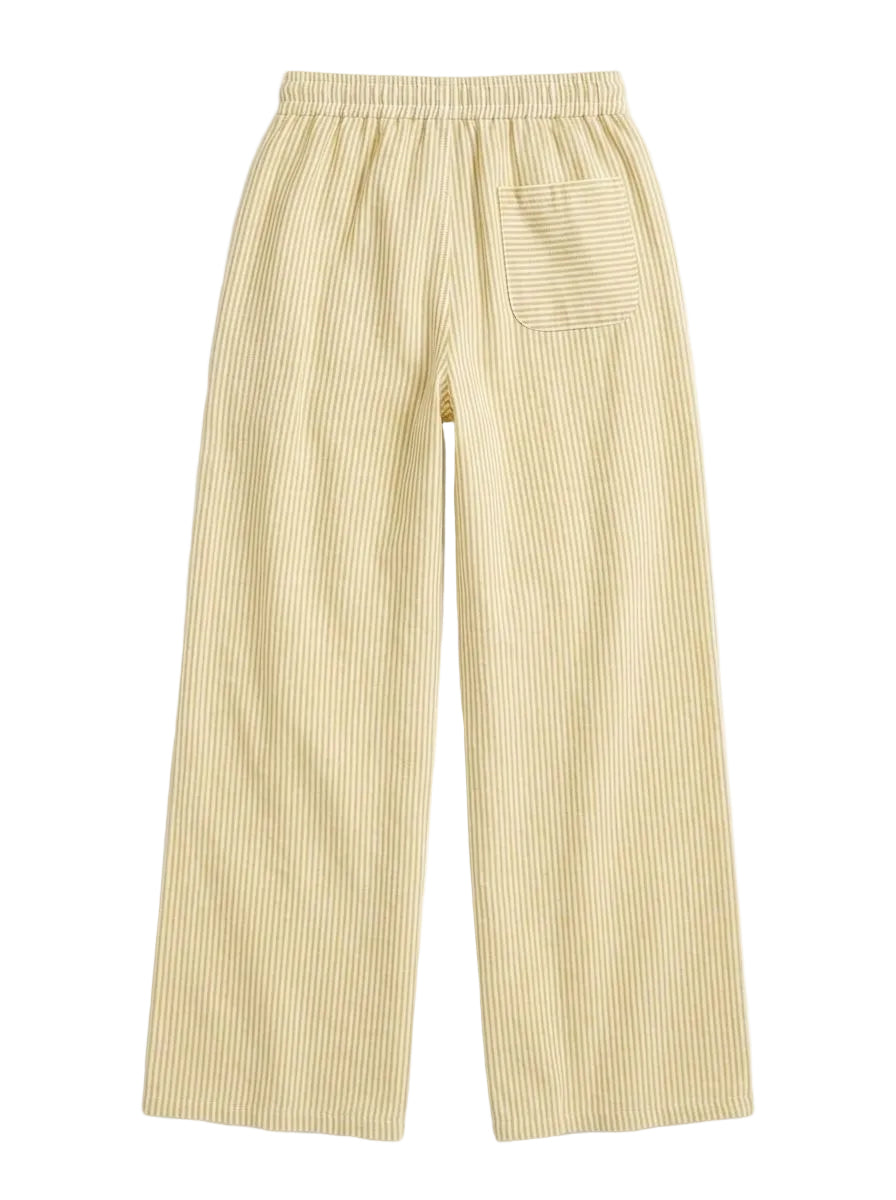 Yellow Stripe Baggy Pants